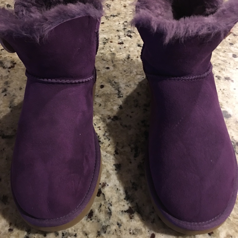 Purple Ugg boots